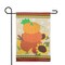 Northlight Pumpkins and Sunflowers Autumn Garden Flag 12.5" x 18"